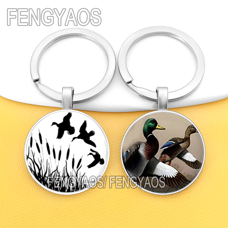 Wildman Hunting & Outdoor Reviews - Black Wild Duck Keyrings for Door