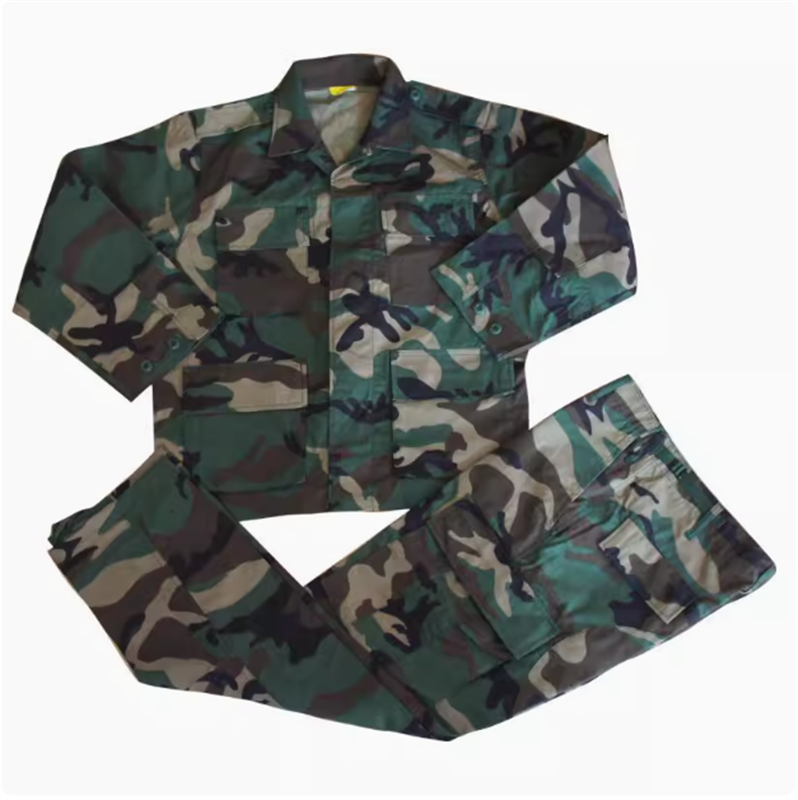 Camouflage Hunting Jacket - Military Uniform Tactical BDU Combat Hunting