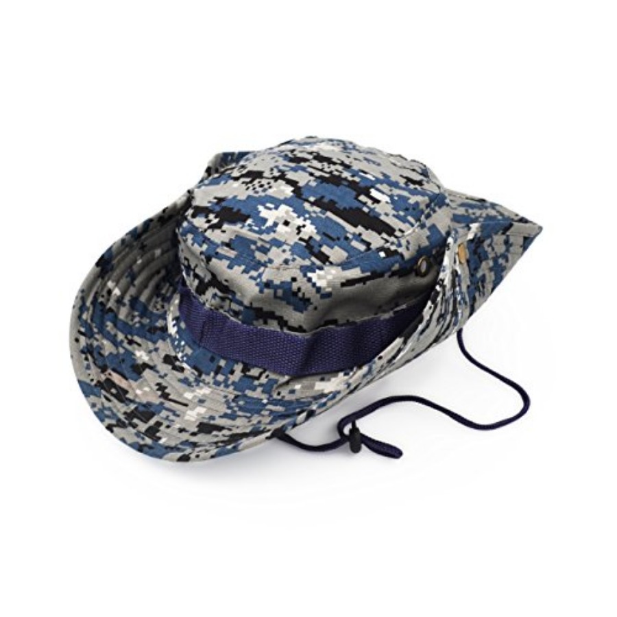 Hunting And Camping In Jungle - Outdoor Wide Brim Sun Protect Hat,