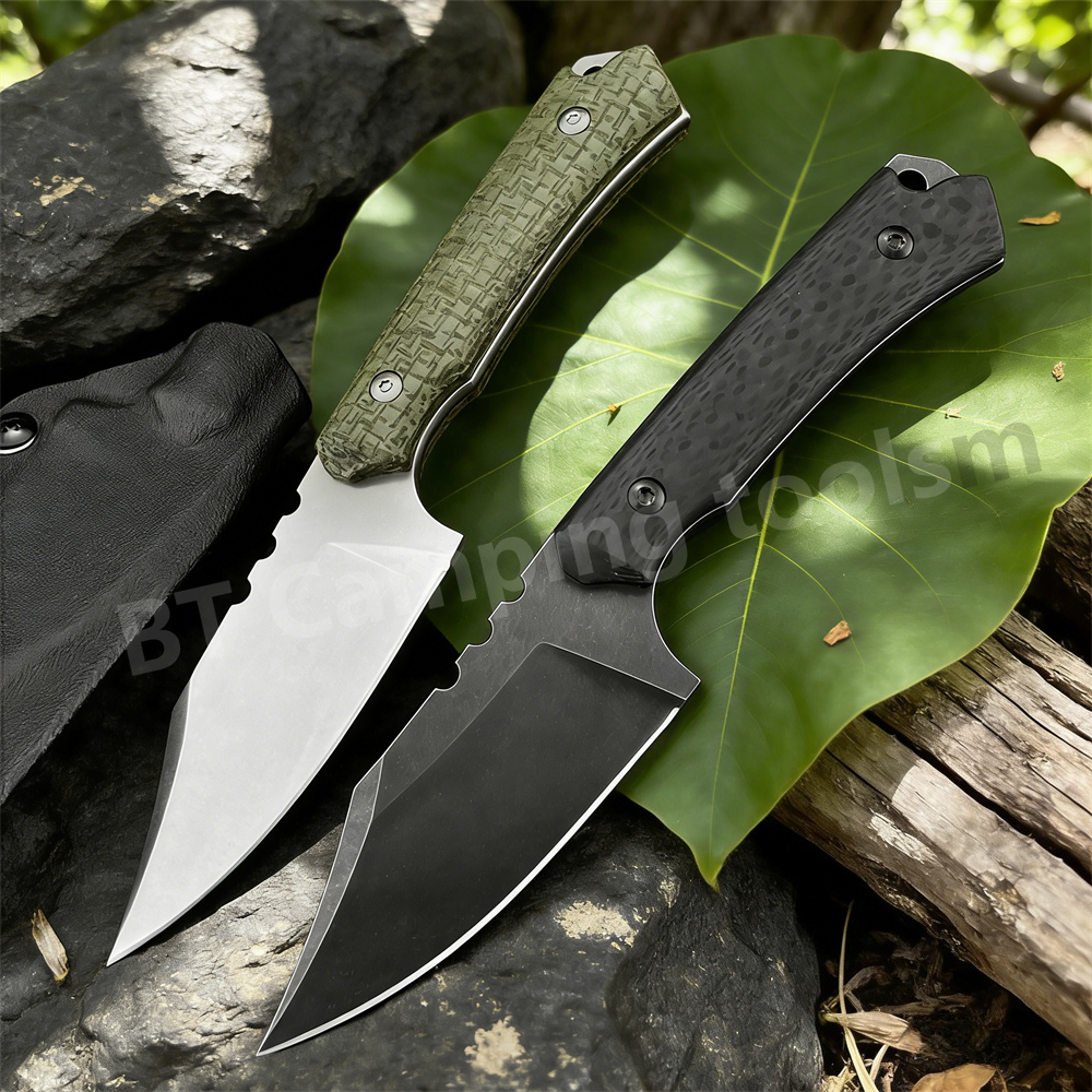 Hunting And Camping In Jungle - Multi-Function Fixed Blade Knife 8Cr13MoV Steel