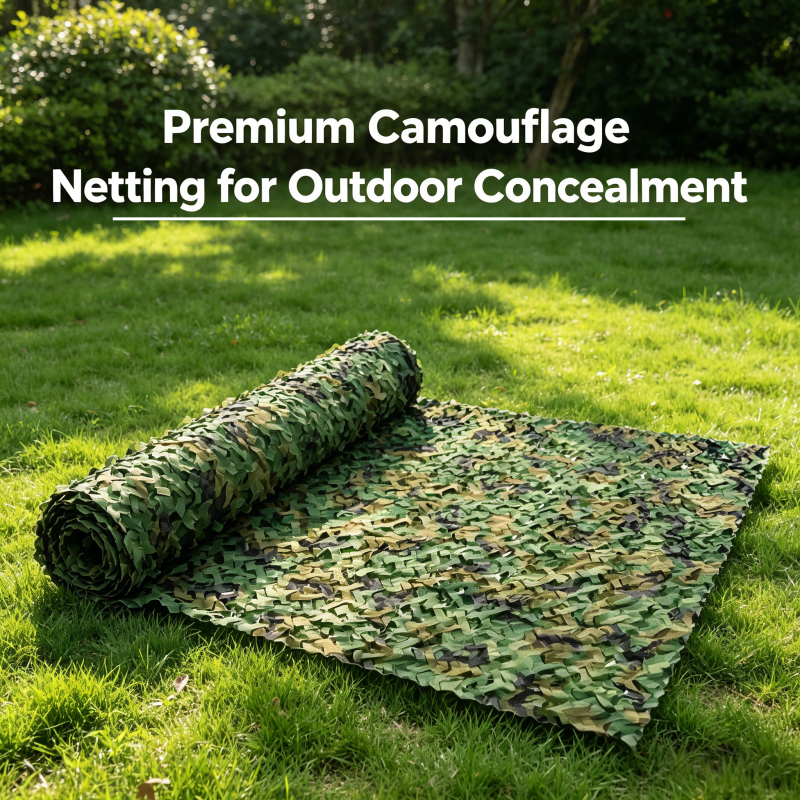 Hunting And Camping In Jungle - Jungle Camouflage Netting Roll - Durable