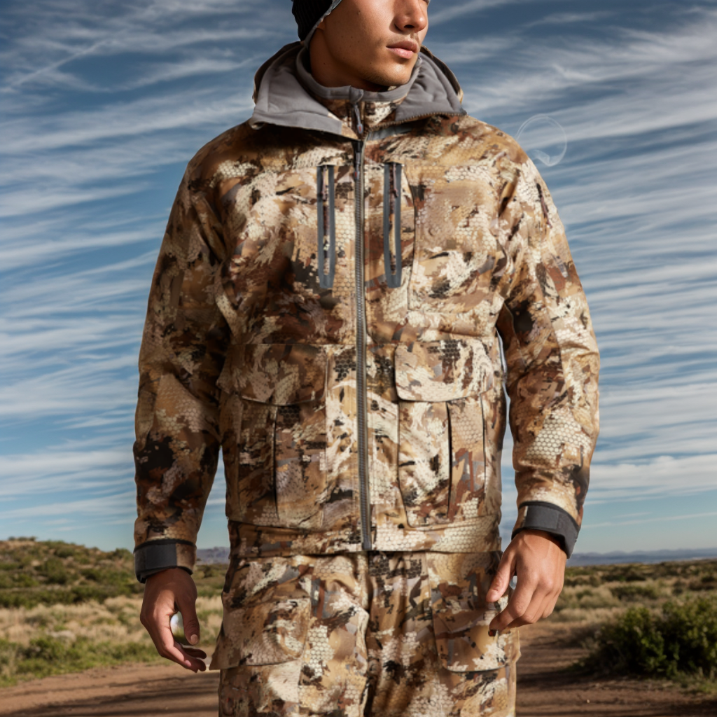 Off-the-shelf jungle outdoor h - Camouflage Hunting Jacket ulasan dan harga