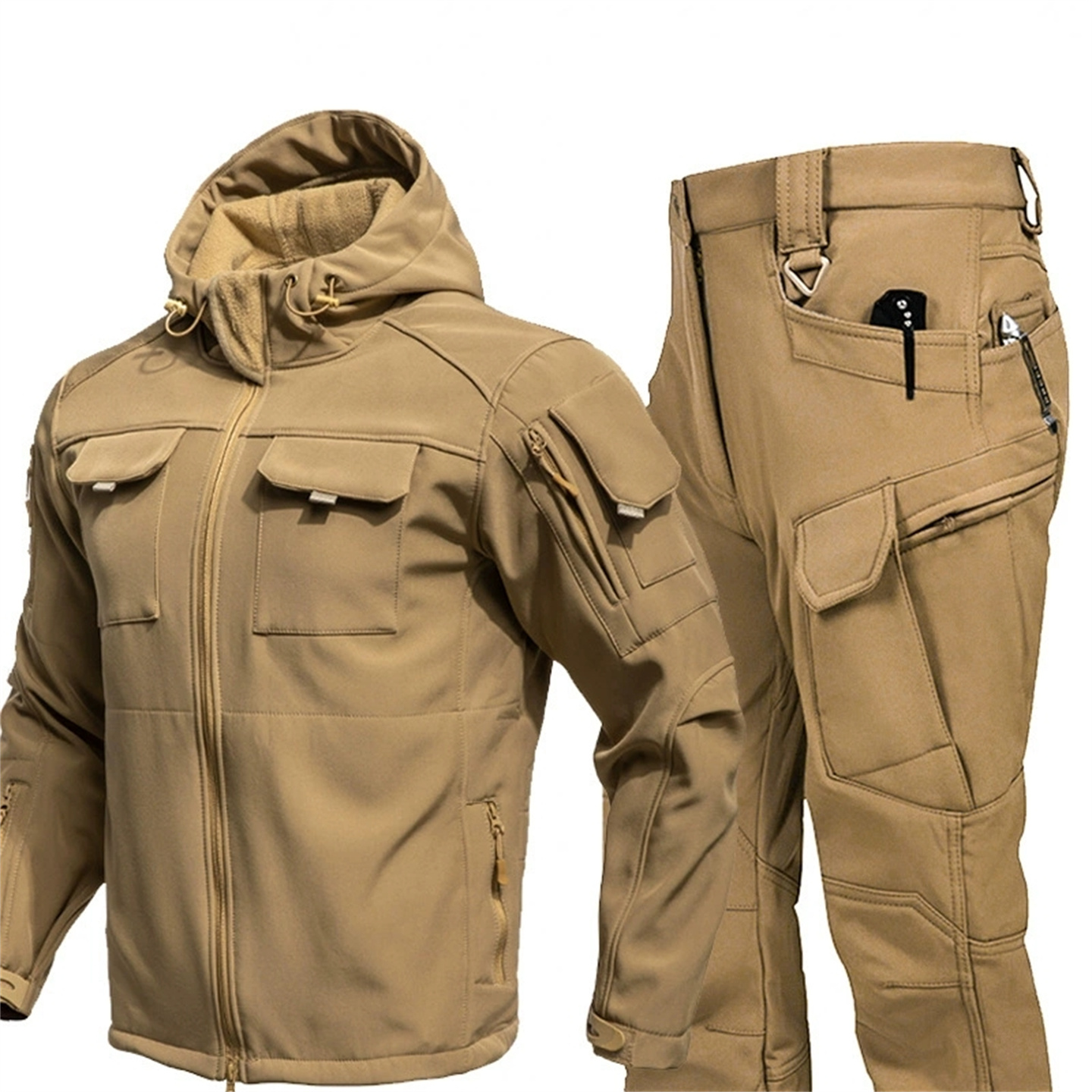 Winter Outdoor Thermal Soft Sh - Camouflage Hunting Jacket ulasan dan harga