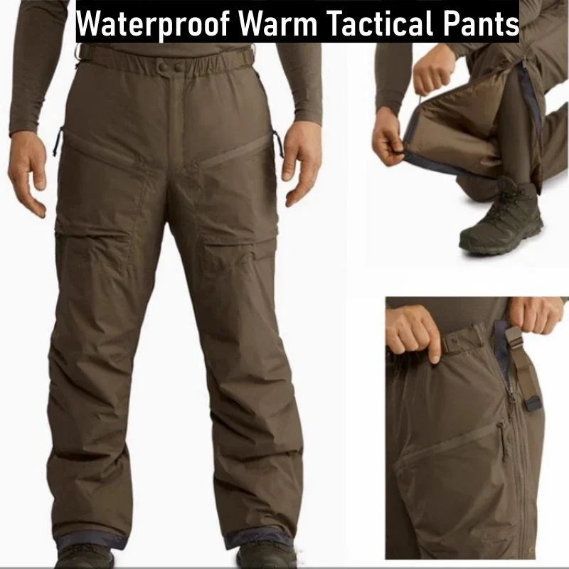 Men Winter Warm Tactical Cotto - Outdoor Hunting Pants Women ulasan dan harga