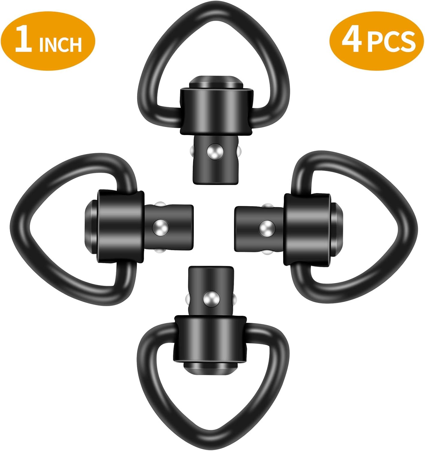 4PCS Tactical Strap Gun Sling  - Rifle Sling Swivel ulasan dan harga