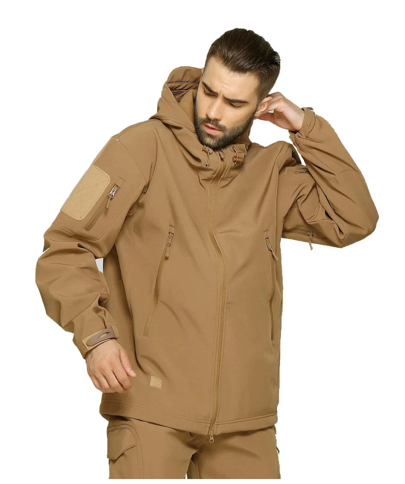 EMR Camouflage Soft Shell Assa - Camouflage Hunting Jacket ulasan dan harga