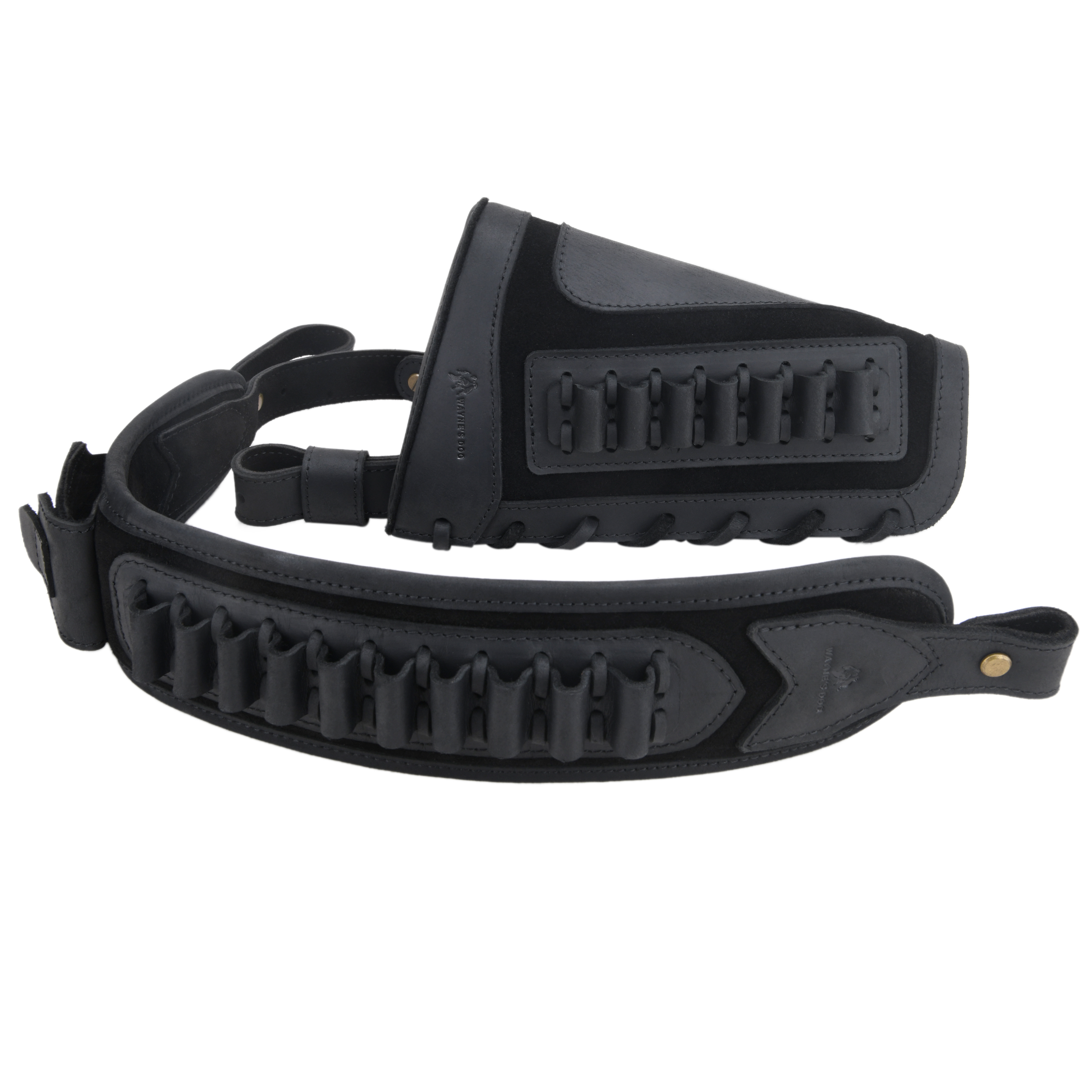 Vinatge Leather Rifle Buttstoc - Rifle Sling Swivel ulasan dan harga