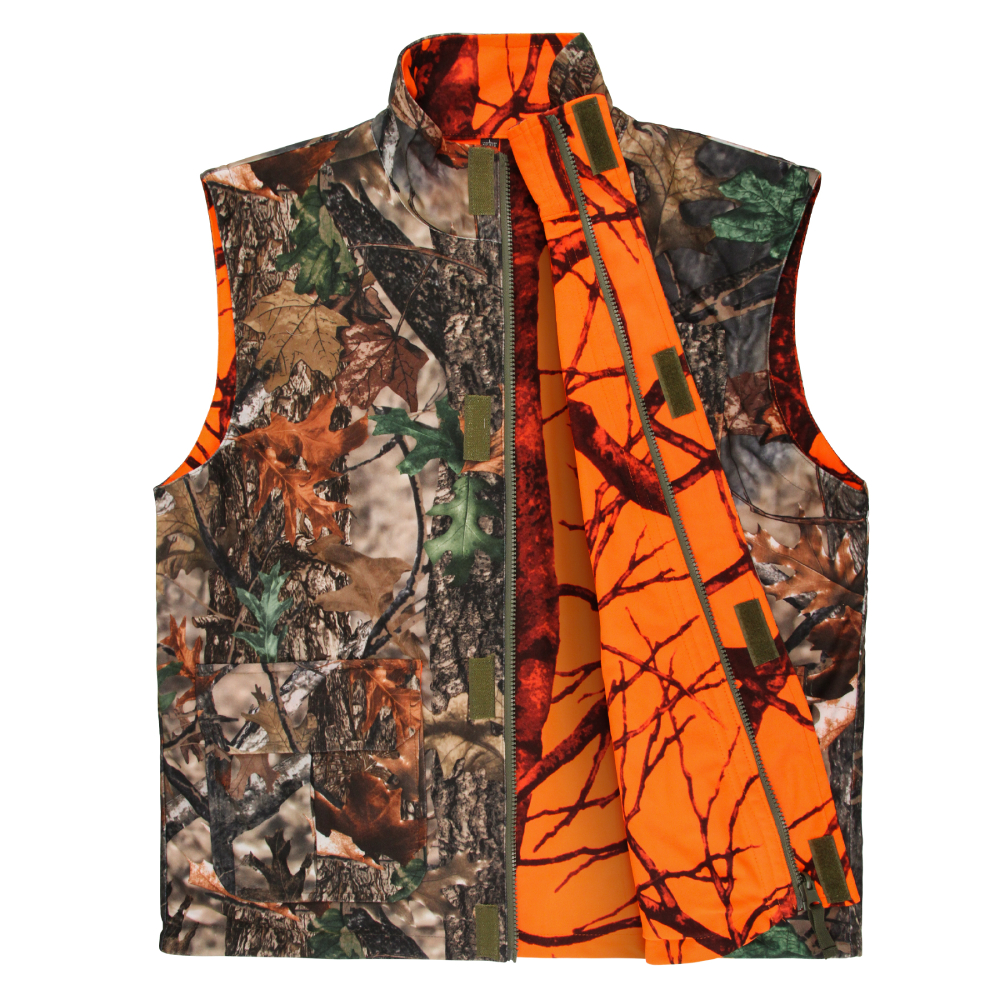 Orange Hunting Vest Men's Slee - Camouflage Hunting Jacket ulasan dan harga