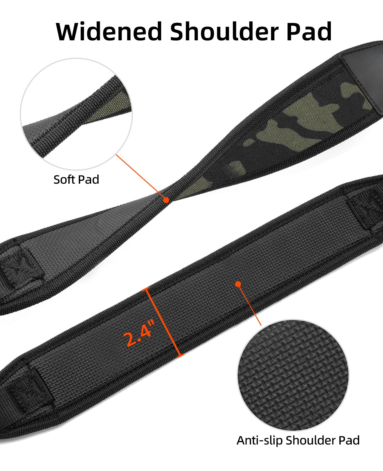 Two Point Rifle Sling with Wid - Rifle Sling Swivel ulasan dan harga