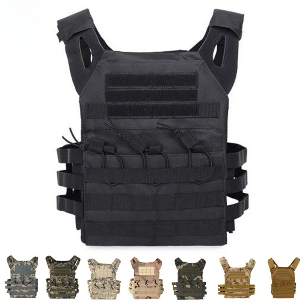 Nylon Tactical Vest MOLLE Carr - Camouflage Hunting Jacket ulasan dan harga