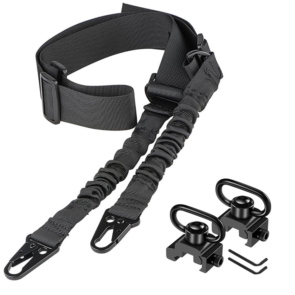 Tactical Two Point Sling with  - Rifle Sling Swivel ulasan dan harga
