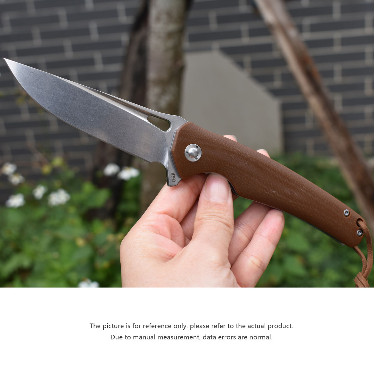 M390 Steel G10 Handle Ball Bea - Hunting And Camping In Jungle ulasan dan harga