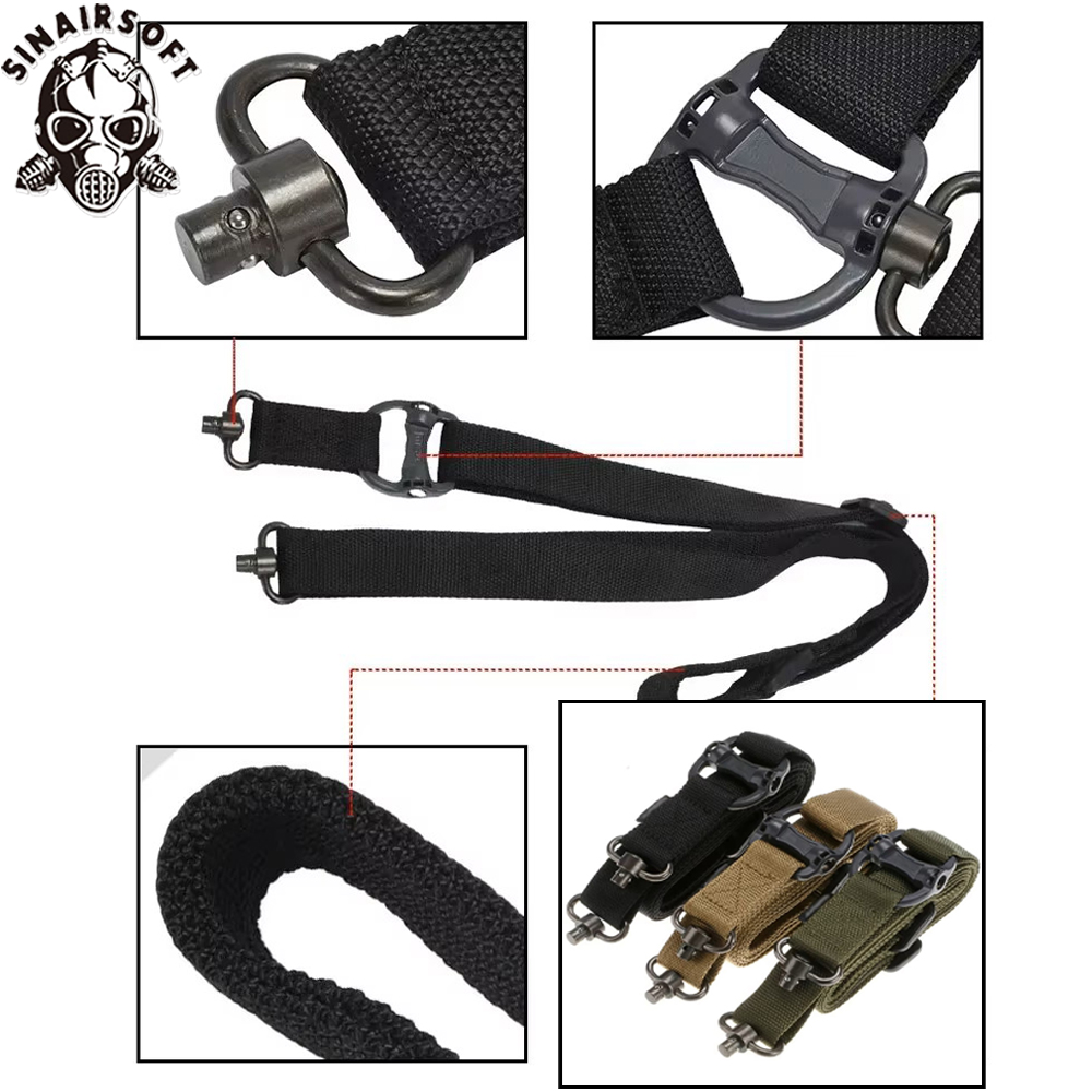 Tactical Adjustable MS4 Quick  - Rifle Sling Swivel ulasan dan harga