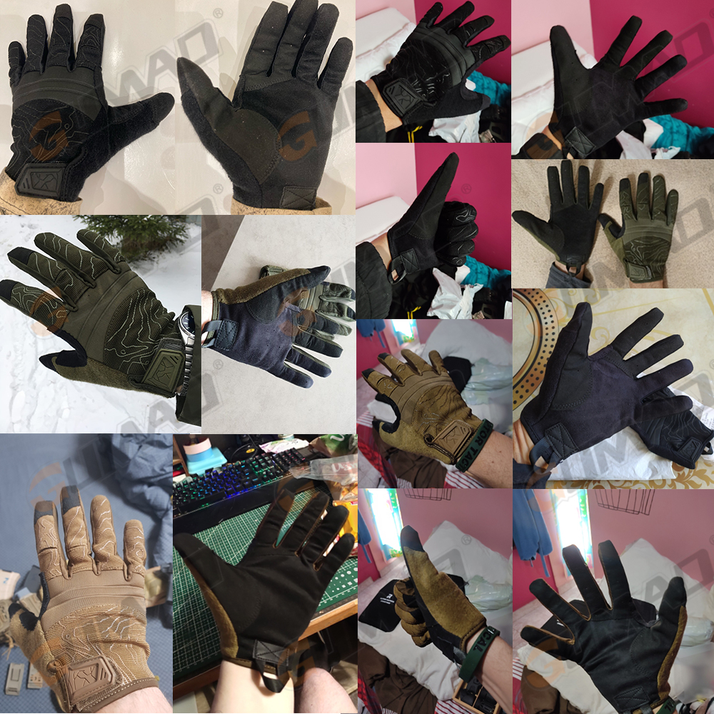 Men Cycling Gloves Tactical To - Outdoor Hunting Bike ulasan dan harga