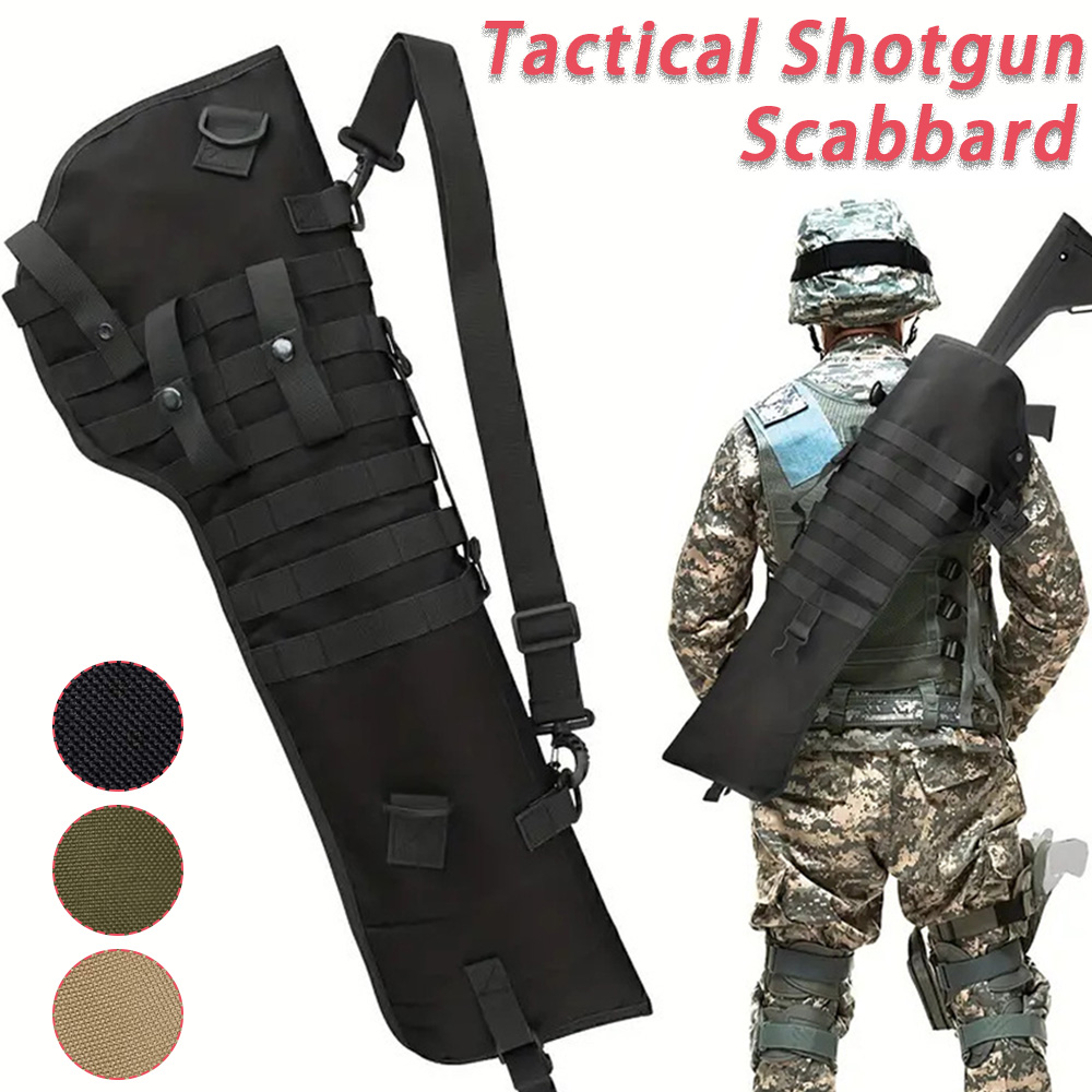 Tactical Rifle Scabbard Padded - Rifle Sling Swivel ulasan dan harga