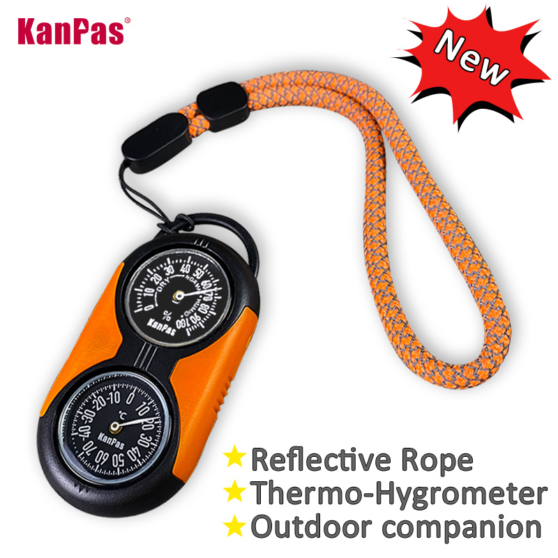 KANPAS Thermometer Compass Kit - Hunting Outdoor Thermometer ulasan dan harga