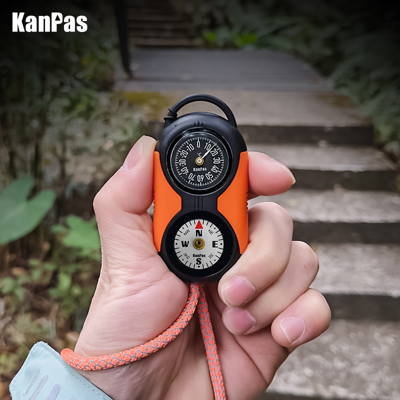 KANPAS Thermometer Compass Kit - Hunting Outdoor Thermometer ulasan dan harga