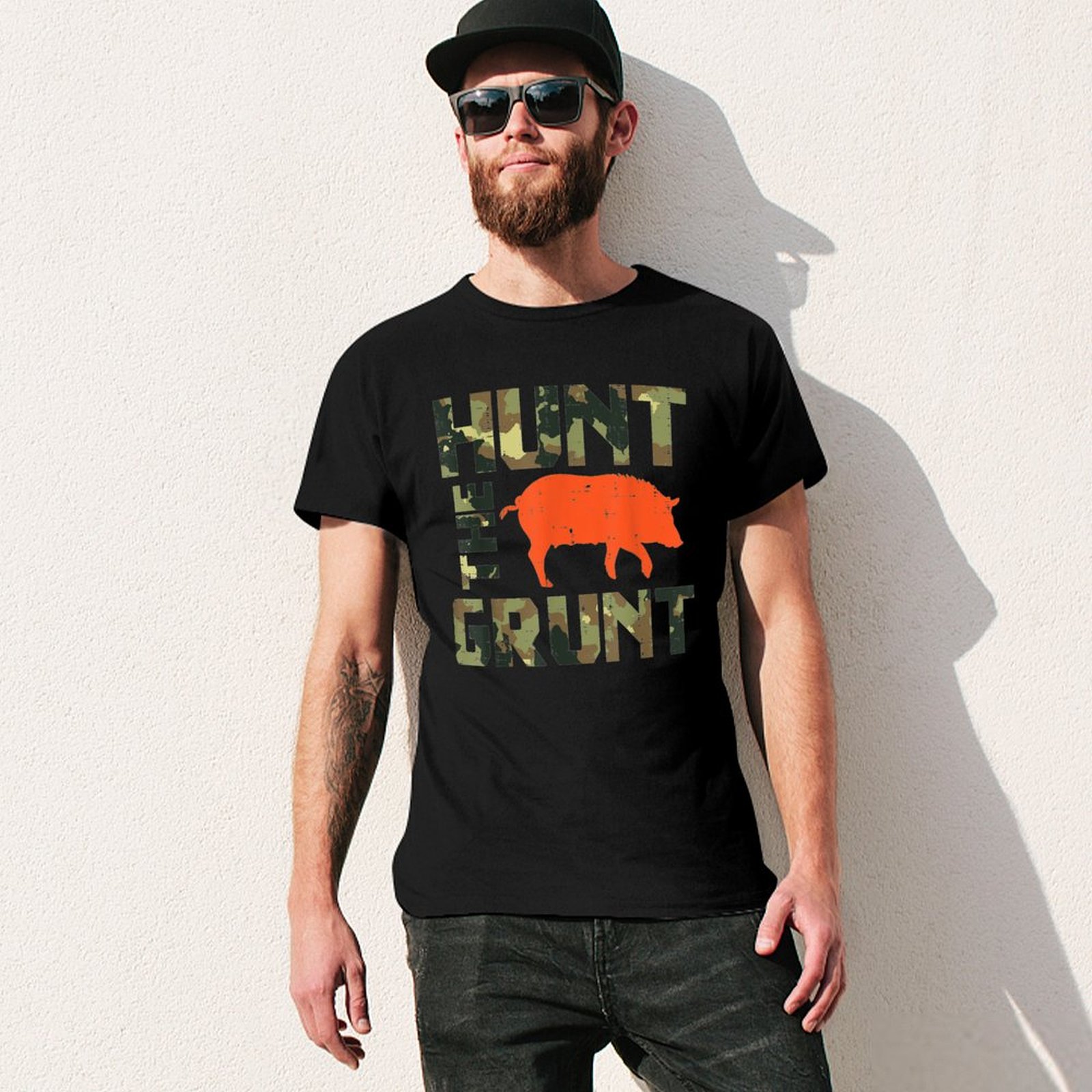 Camo Hunt The Grunt Hog Vintag - Wildman Hunting & Outdoor Reviews ulasan dan harga