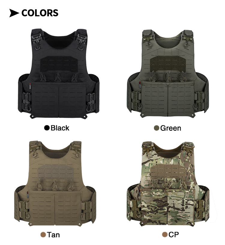 YAKEDA Plate Carrier Vest Quic - Camouflage Hunting Jacket ulasan dan harga