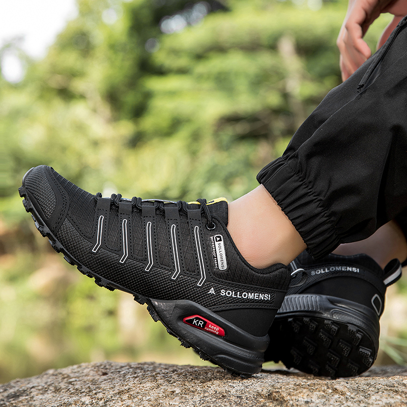 Waterproof Hiking Shoes Men‘s  - Outdoor Hunting Bike ulasan dan harga