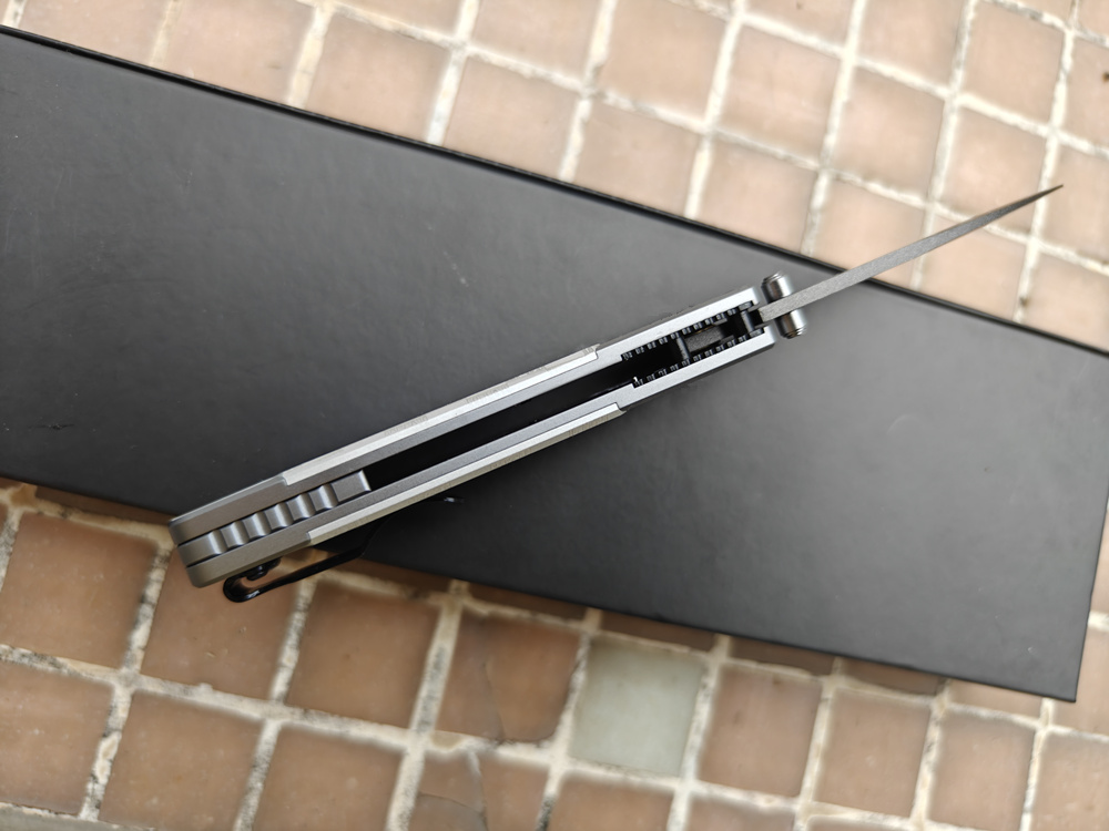 JUFULE KITH Bugout 535 Aluminu - Knife Hunting Fixed Blade ulasan dan harga
