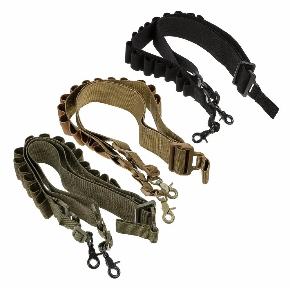 Tactical 15 Rounds Ammo Shell  - Rifle Sling Swivel ulasan dan harga