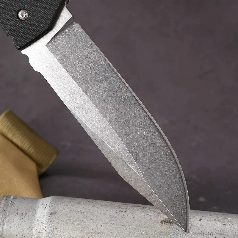 Straight Knife Nylon Fiber Out - Knife Hunting Fixed Blade ulasan dan harga