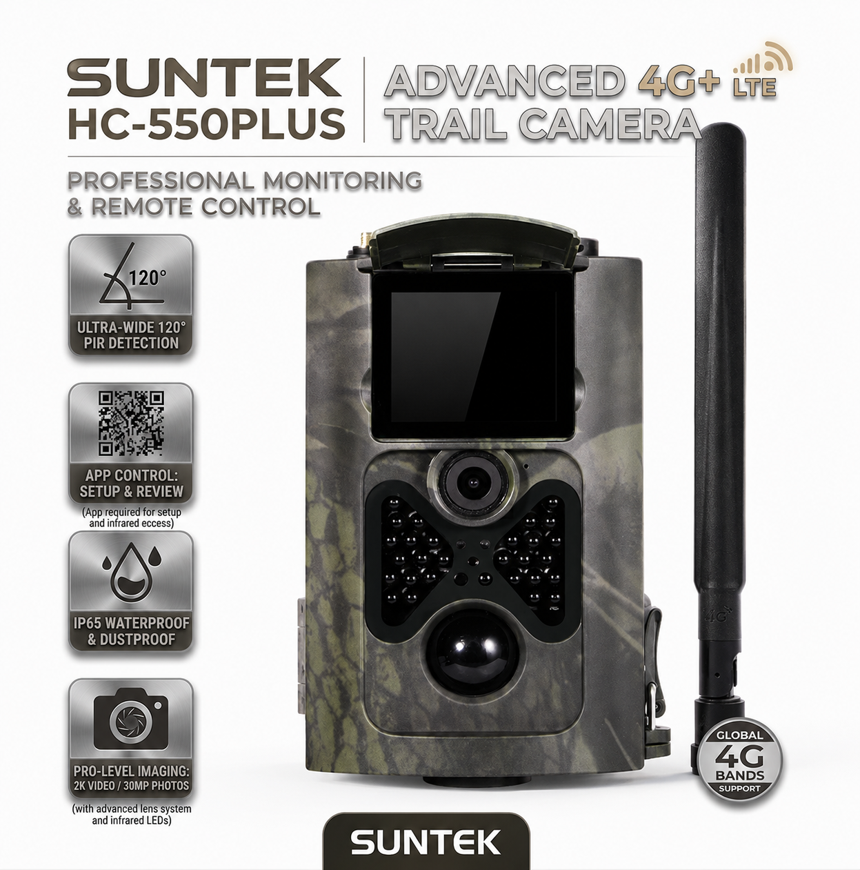 Outdoor 4G 30MP Infrared 2K Li - Hunting And Outdoor Shows ulasan dan harga