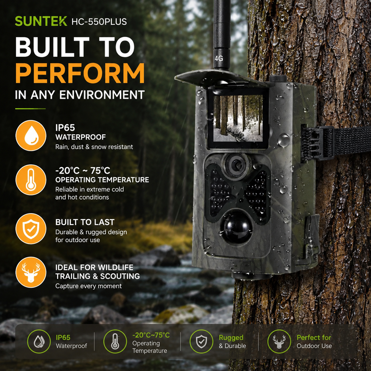 Outdoor 4G 30MP Infrared 2K Li - Hunting And Outdoor Shows ulasan dan harga