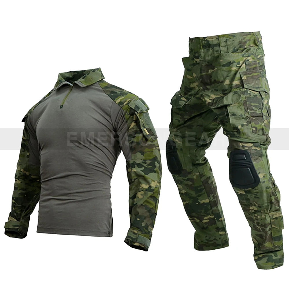Emersongear E3 Combat Uniform  - Outdoor Hunting Trousers ulasan dan harga