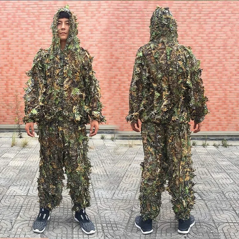 Men Women Kids Outdoor Ghillie - Camouflage Hunting Jacket ulasan dan harga