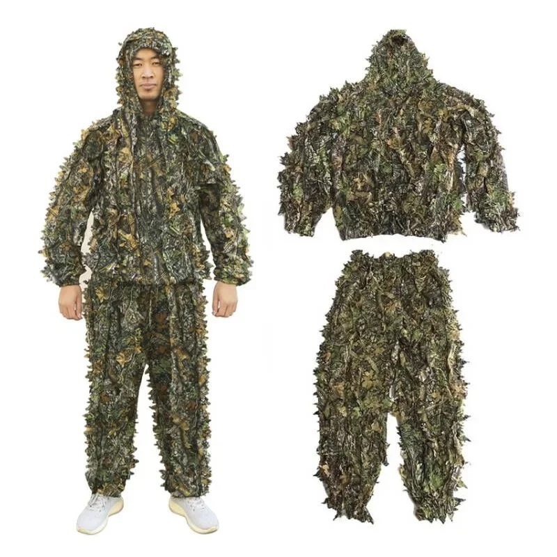Men Women Kids Outdoor Ghillie - Camouflage Hunting Jacket ulasan dan harga