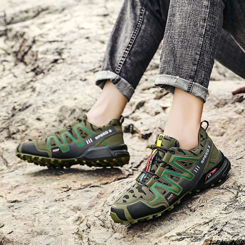 Waterproof Hiking Shoes Men‘s  - Outdoor Hunting Bike ulasan dan harga