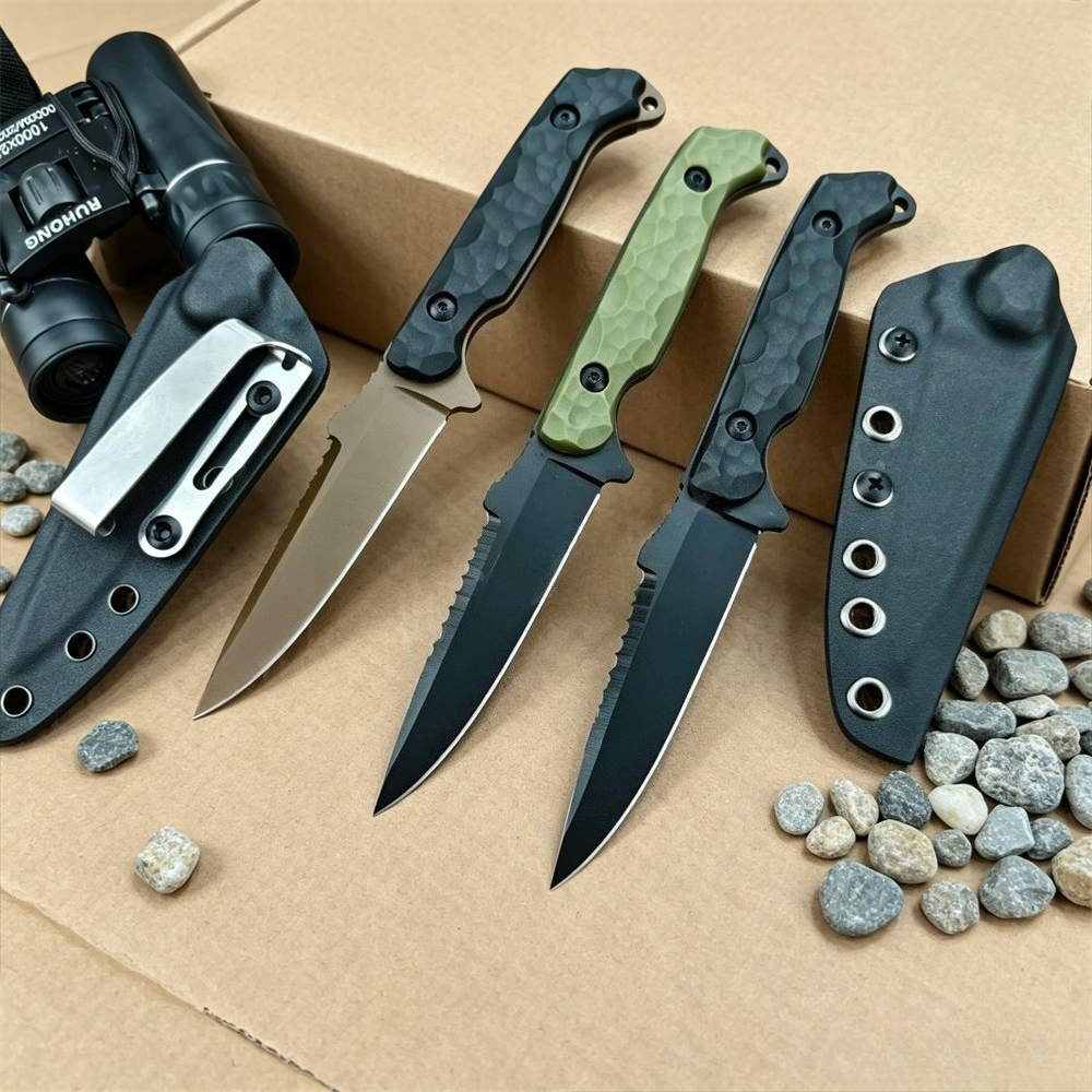 7Cr13MoV Steel Fixed Blade Hun - Hunting And Camping In Jungle ulasan dan harga
