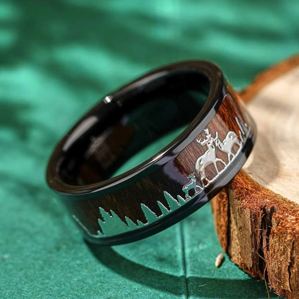 Fashion 8mm Koa Wood Inlay Dee - Wildman Hunting & Outdoor Reviews ulasan dan harga