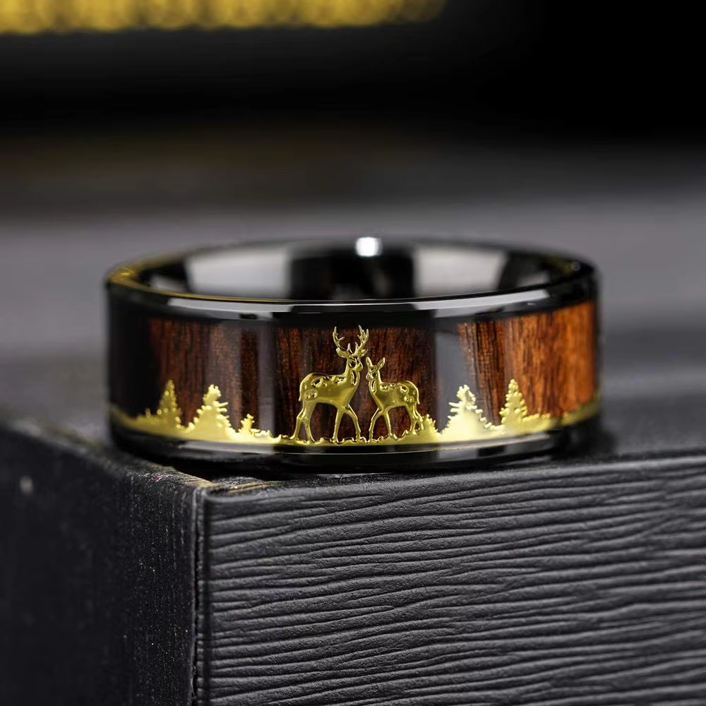 Fashion 8mm Koa Wood Inlay Dee - Wildman Hunting & Outdoor Reviews ulasan dan harga