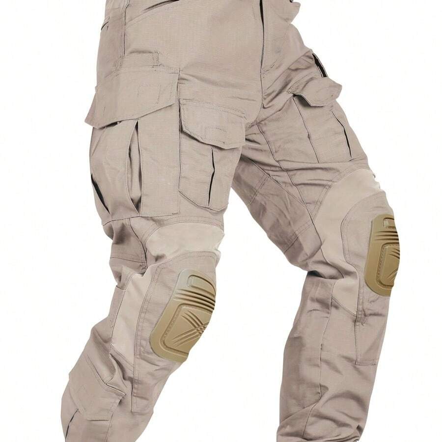 Mens Tactical Cargo Pants With - Outdoor Hunting Trousers ulasan dan harga