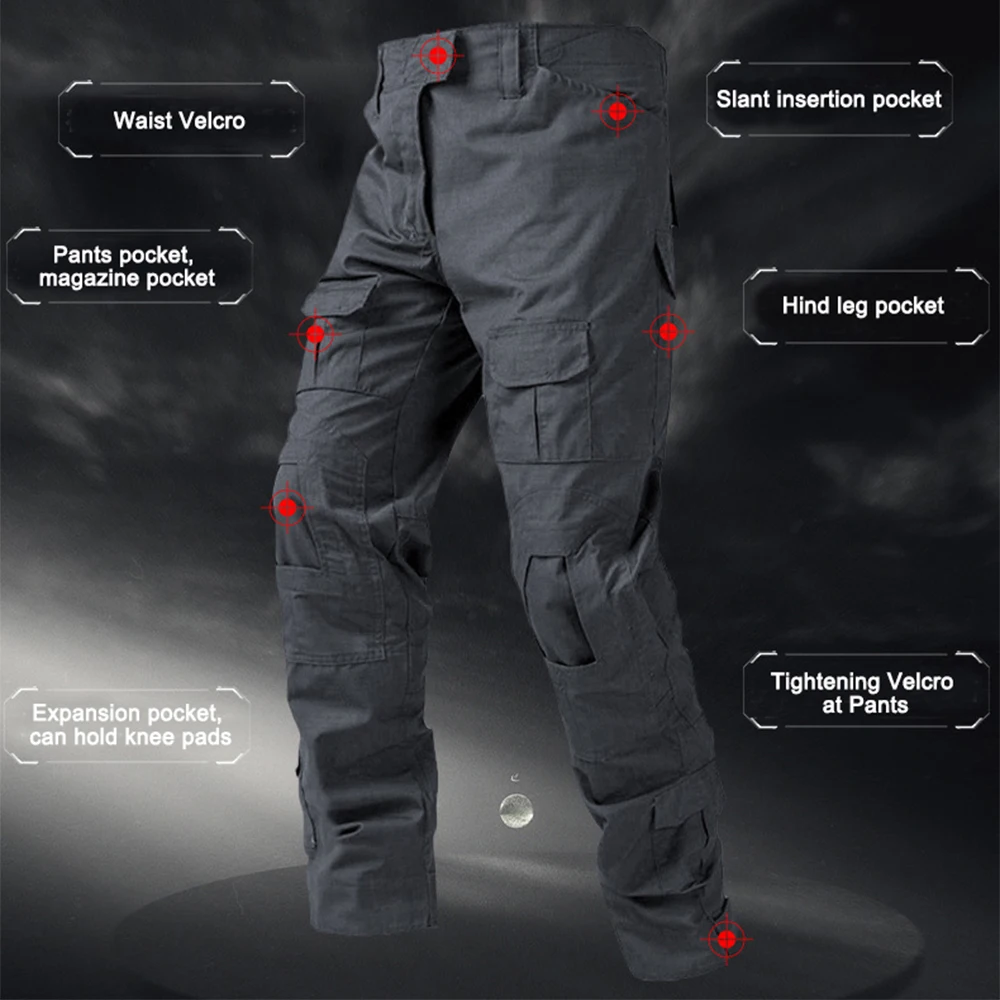 Men Tactical Sport Trousers Ca - Outdoor Hunting Trousers ulasan dan harga