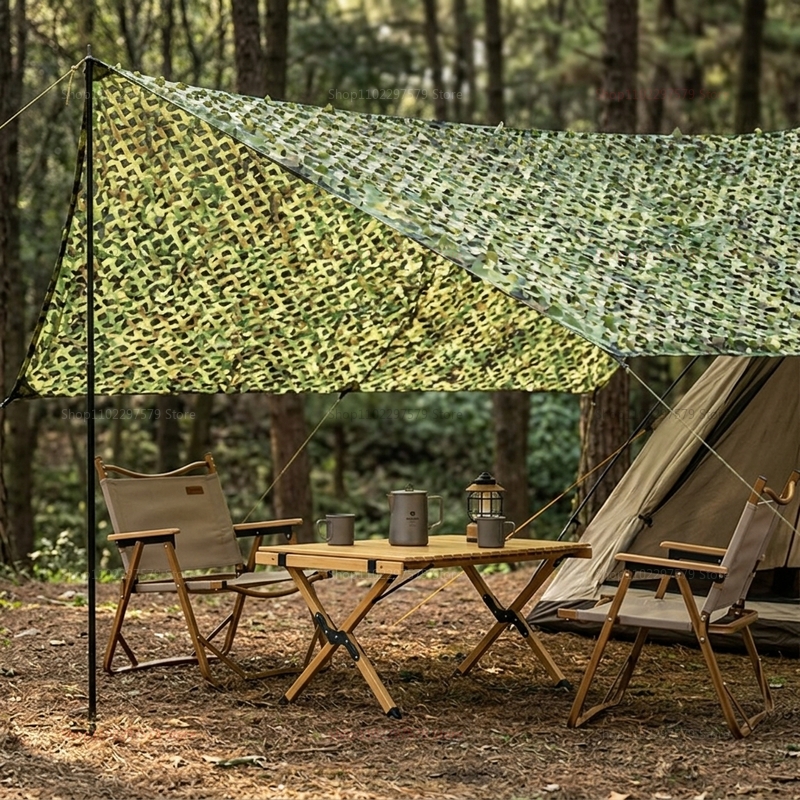 Jungle Camouflage Netting Roll - Hunting And Camping In Jungle ulasan dan harga