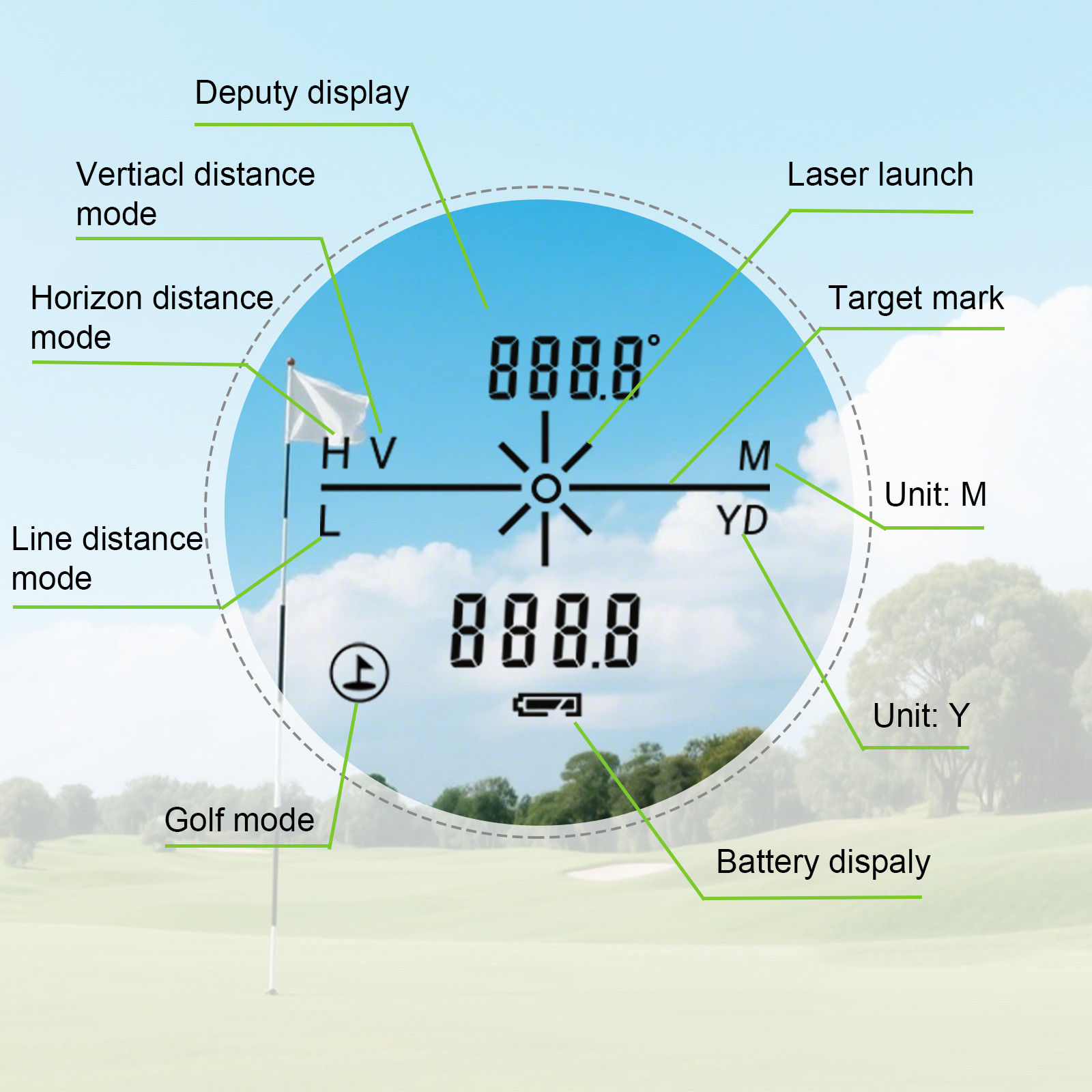 2000m Long Distance Laser Rang - Outdoor Hunting Place ulasan dan harga